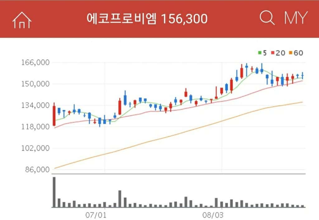 2차전지관련주에코프로비엠