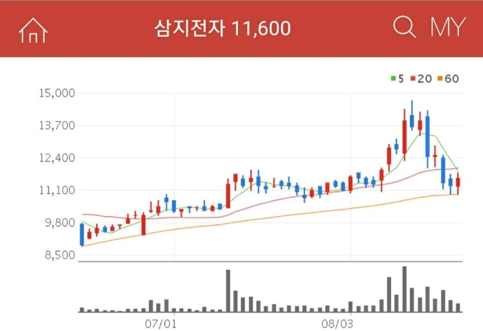 삼지전자 5G관련주 삼지전자