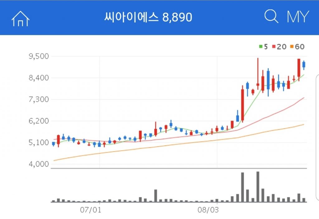 전고체 배터리 관련주 씨에스아이
