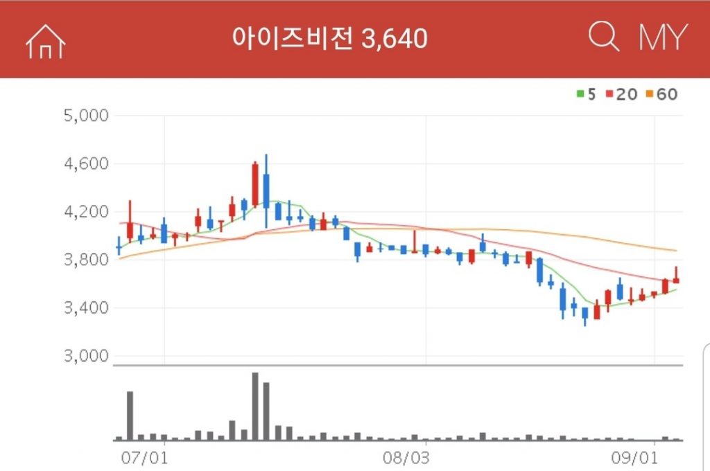 디지털뉴딜 관련주 아이즈비전