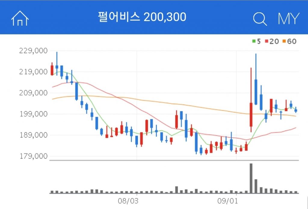 K-뉴딜 관련주 게임기업 펄어비스