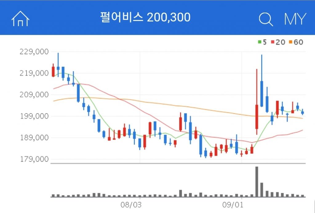 펄어비스 K-뉴딜 관련주 게임기업 펄어비스