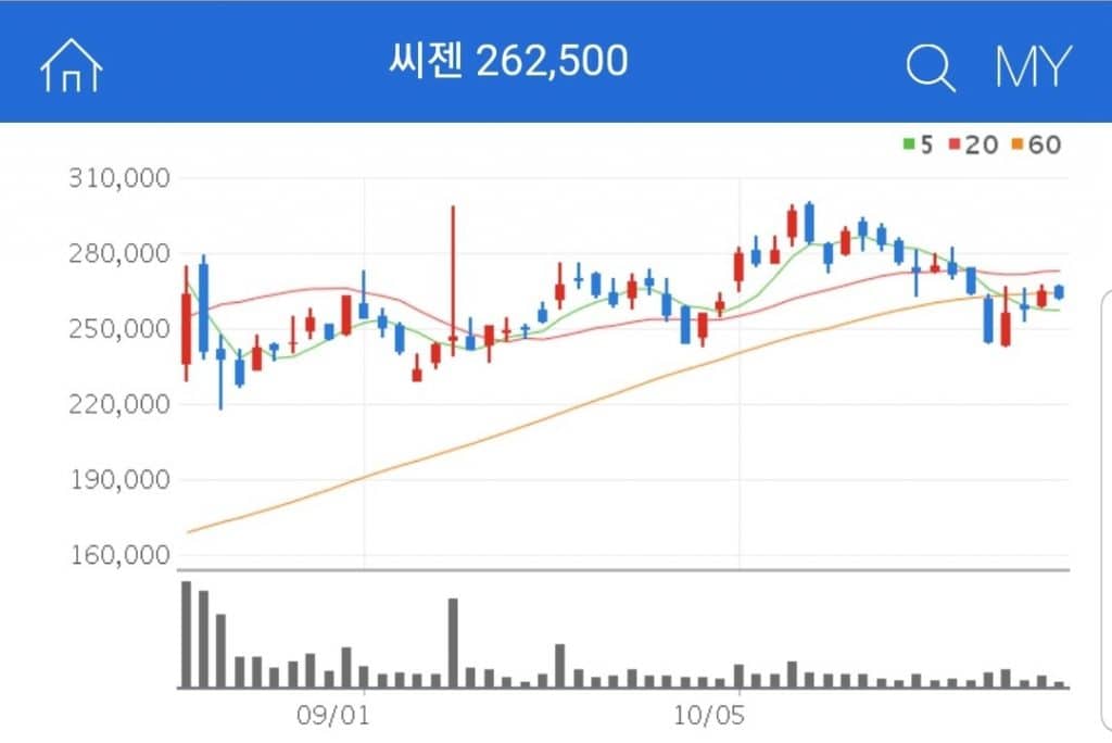 코로나 진단키트 관련주 씨젠