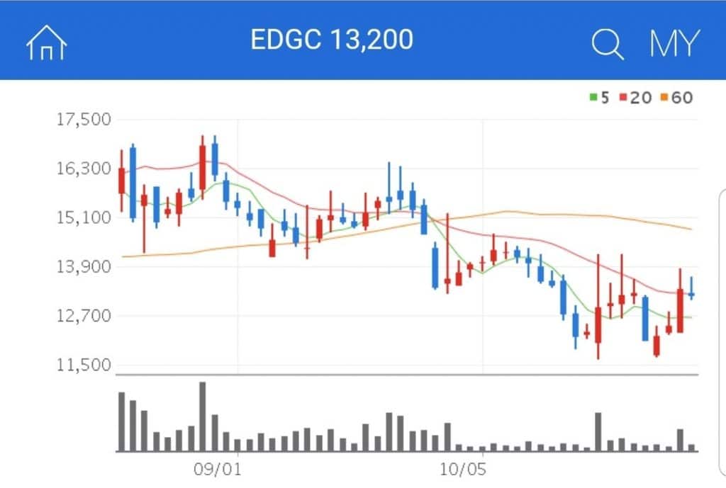 코로나 진단키트 관련주 EDGC