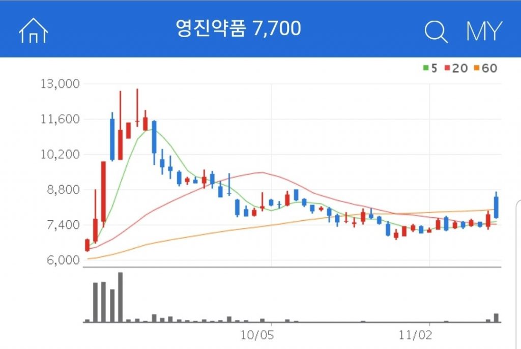 분말주사제 관련주 수혜주 대장주 영진약품