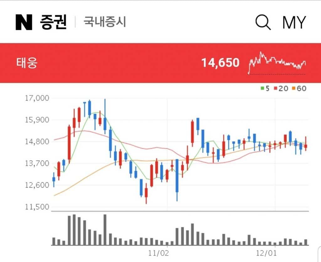 해상풍력 관련주 대장주 수혜주 태웅